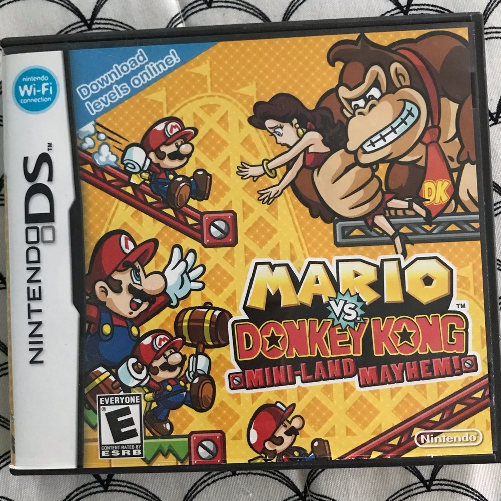 mario vs donkey kong ds game
